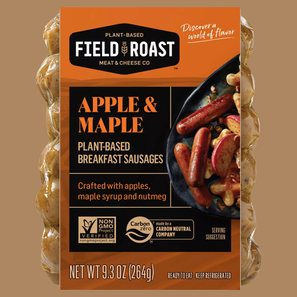 Field Roast Apple & Maple Plant-Based Breakfast Sausages